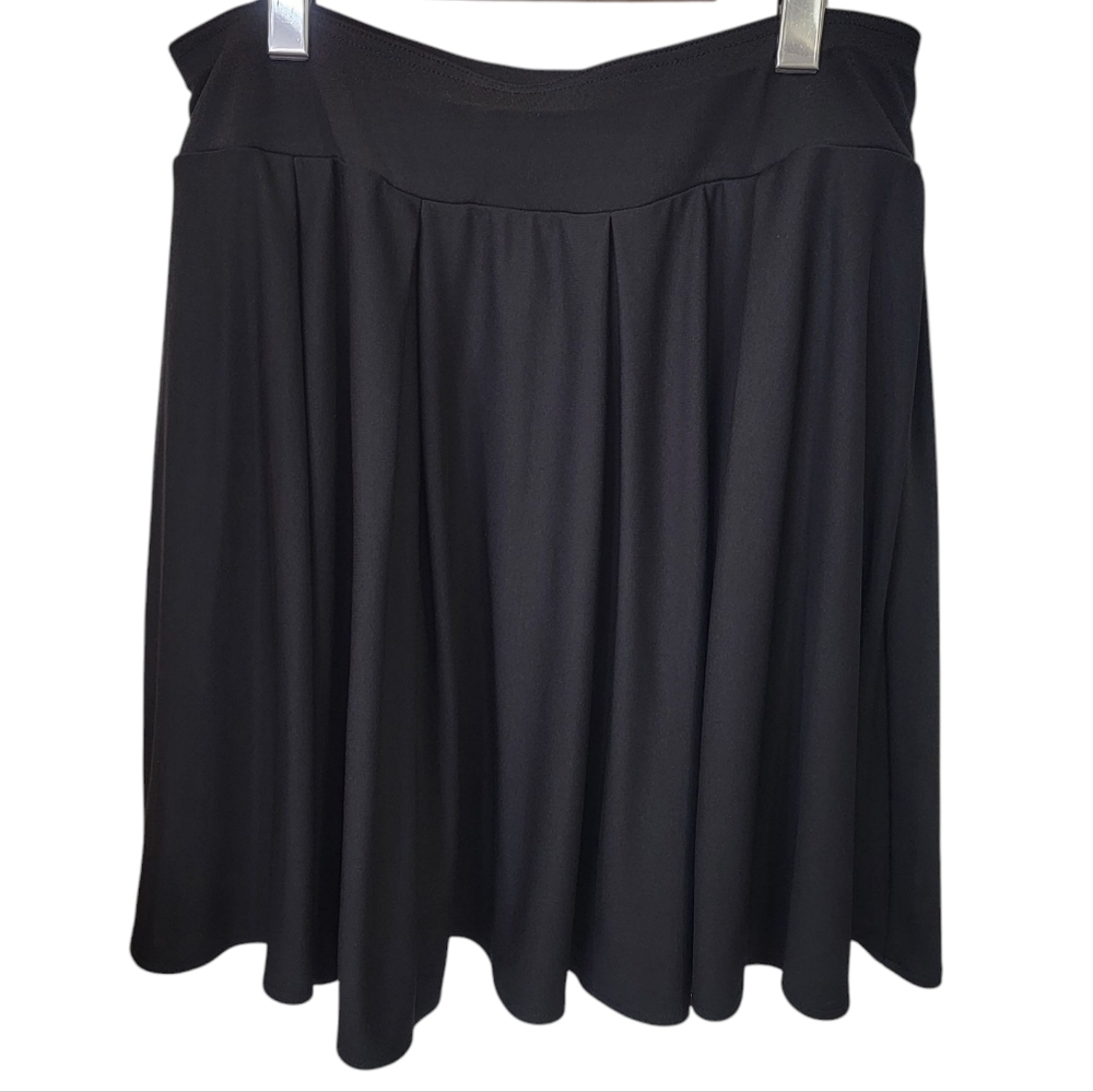 Black Pleated Skirt Balletcore Sporty Tennis Girlie Flared Women’s L/XL - Picture 12 of 12
